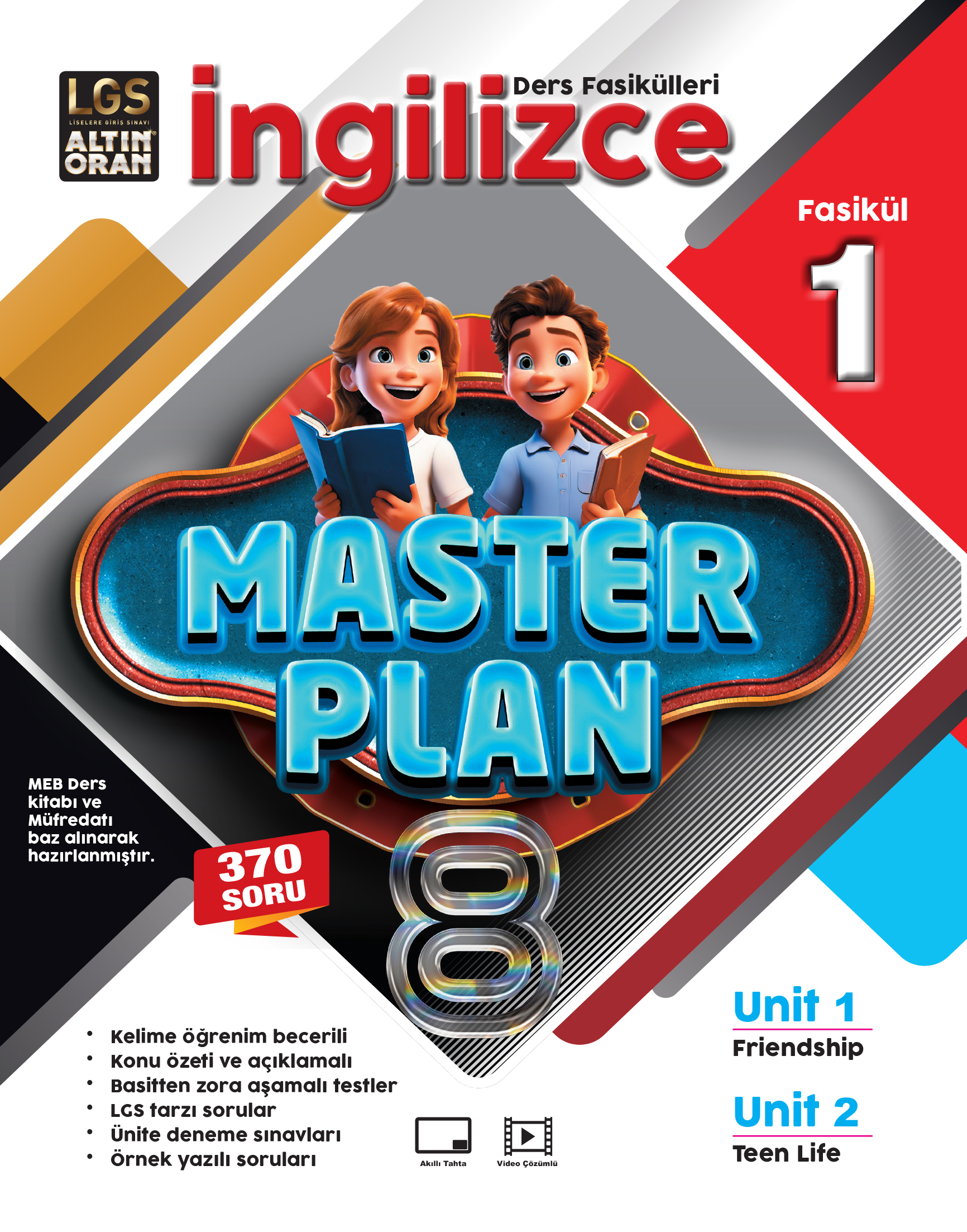 8. SINIF İNGİLİZCE MASTER PLAN 1. FASİKÜL